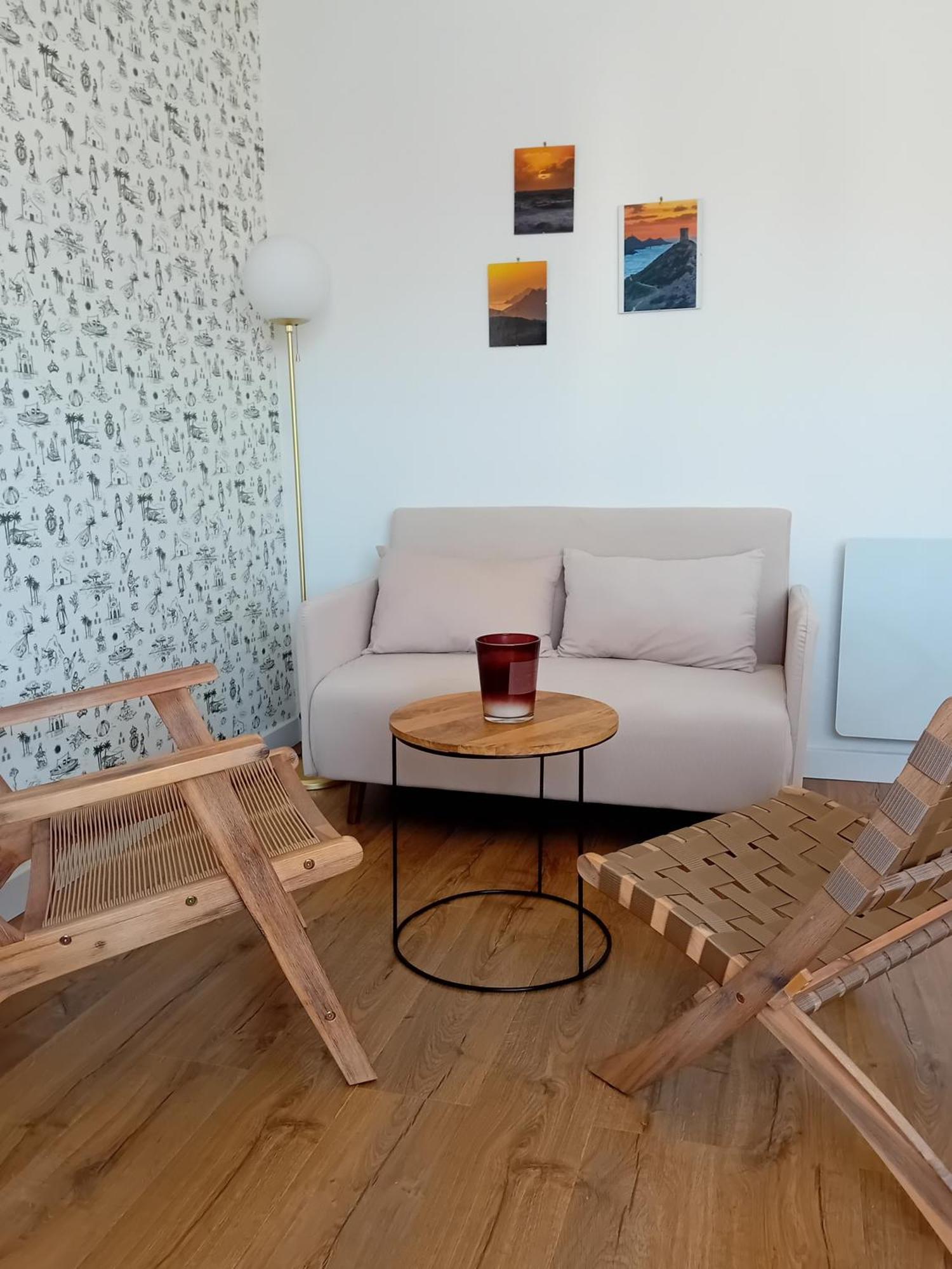 Lumineux Et Cosy F3 Vue Mer Ajaccio  Extérieur photo